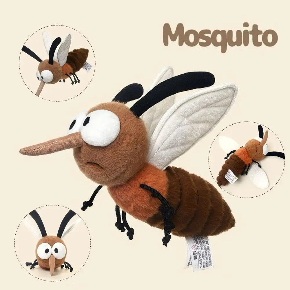 Funny Mosquito Plush Figurine Bag Doll Pendant Plush Toy Cartoon Anime Stuffed Mosquito Doll Unique Creative Gift For Friends
Funny Mosquito Plush Figurine Bag Doll Pendant Plush Toy Cartoon Anime Stuffed Mosquito Doll Unique Creative Gift For Friends