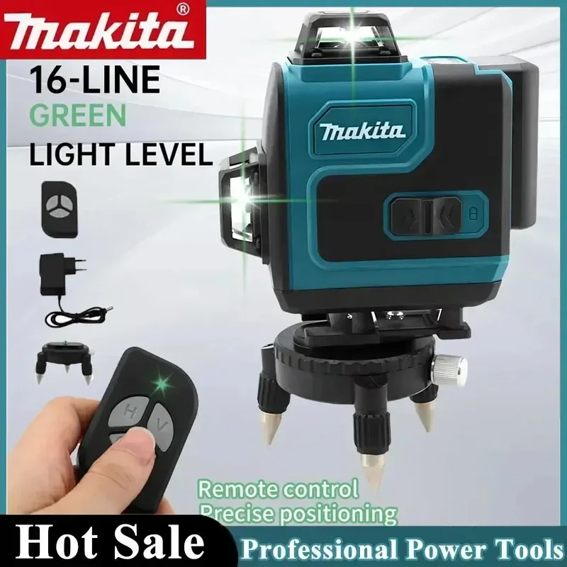 Makita Light Laser High-Precision High-Precision 16-Line 360 Horizontal Vertical Cross Level Green Wall-Mounted PortableTool
Makita Light Laser High-Precision High-Precision 16-Line 360 Horizontal Vertical Cross Level Green Wall-Mounted PortableTool