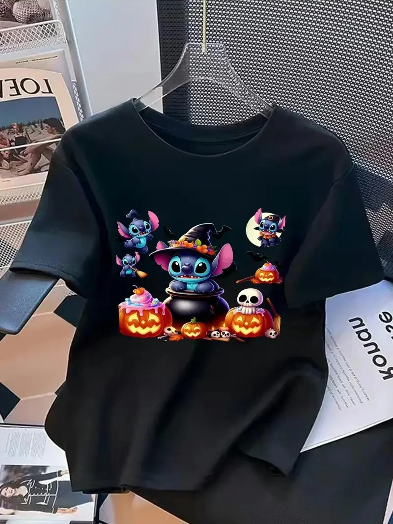 2025 Disney Pattern Printed Women's Casual Comfortable Unique Smiling Face Black Round Neck Short Sleeve T-shirt
2025 Disney Pattern Printed Women's Casual Comfortable Unique Smiling Face Black Round Neck Short Sleeve T-shirt