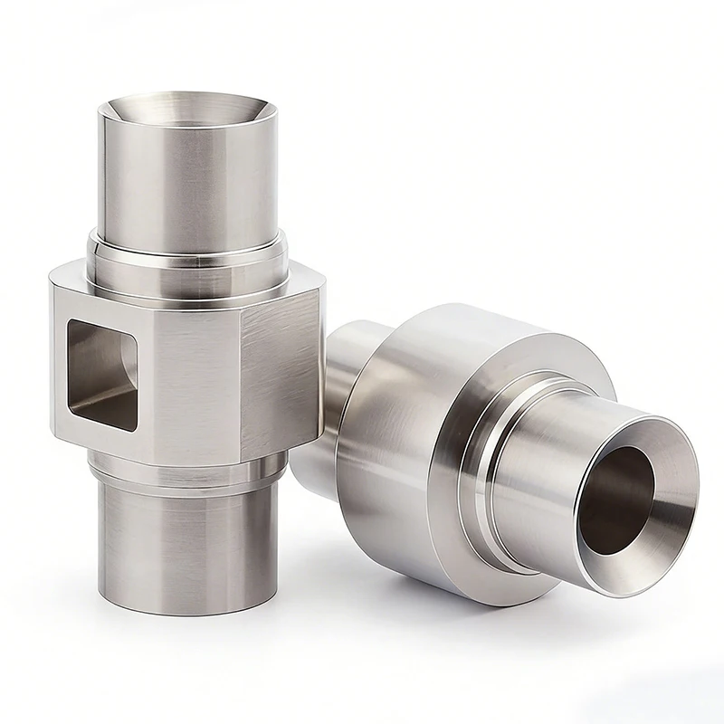 Brushed Stainless Steel CNC Turned Adapter Set with Step Bore Stainless Steel Cnc Machining Service
Brushed Stainless Steel CNC Turned Adapter Set with Step Bore Stainless Steel Cnc Machining Service