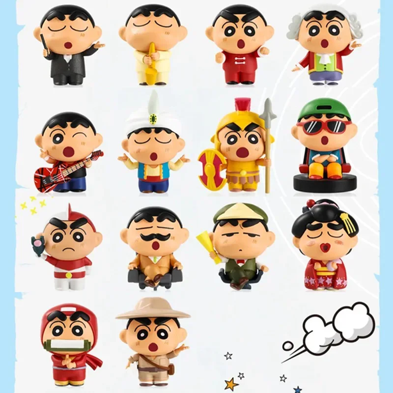 Капсульная игрушка Shinchan Gashapon Shinnosuke Nohara, семейная фигурка Shiro Himawari Misae Hiroshi Tsuru, мини-фигурка, украшения, подарки
Капсульная игрушка Shinchan Gashapon Shinnosuke Nohara, семейная фигурка Shiro Himawari Misae Hiroshi Tsuru, мини-фигурка, украшения, подарки
