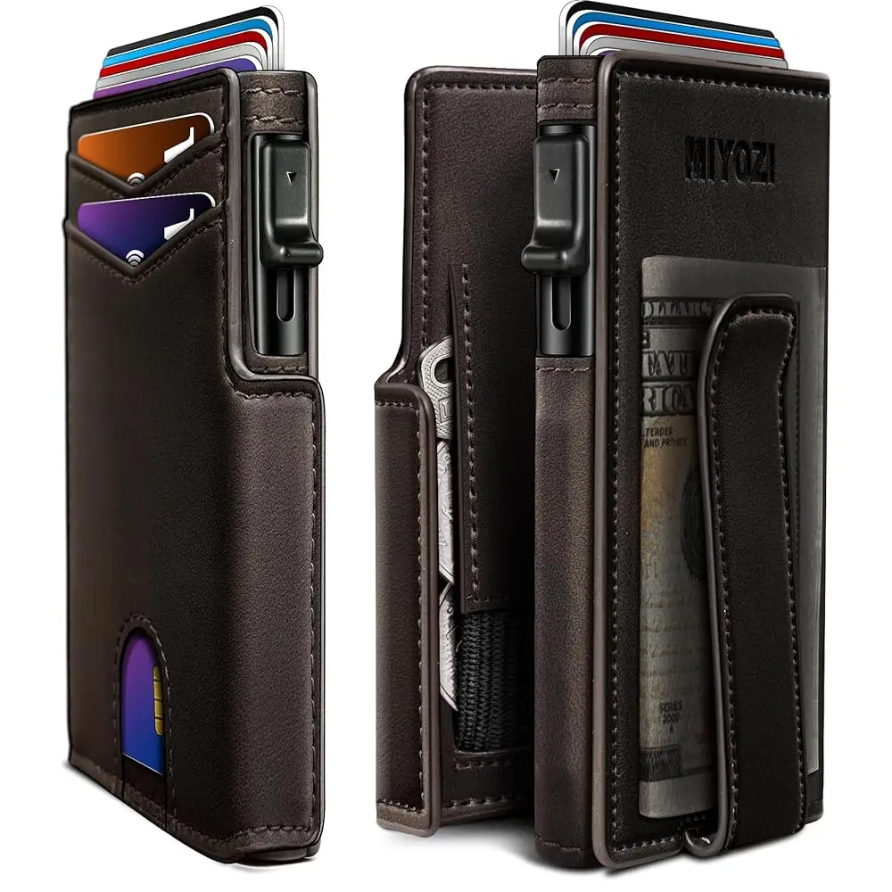 Free ShippingFree ShippingMen Wallet,with Money Clip Coins Pocket ID Window,Slim Front Pocket RFID Blocking Pop-up Card Holder 3
Free ShippingFree ShippingMen Wallet,with Money Clip Coins Pocket ID Window,Slim Front Pocket RFID Blocking Pop-up Card Holder 3