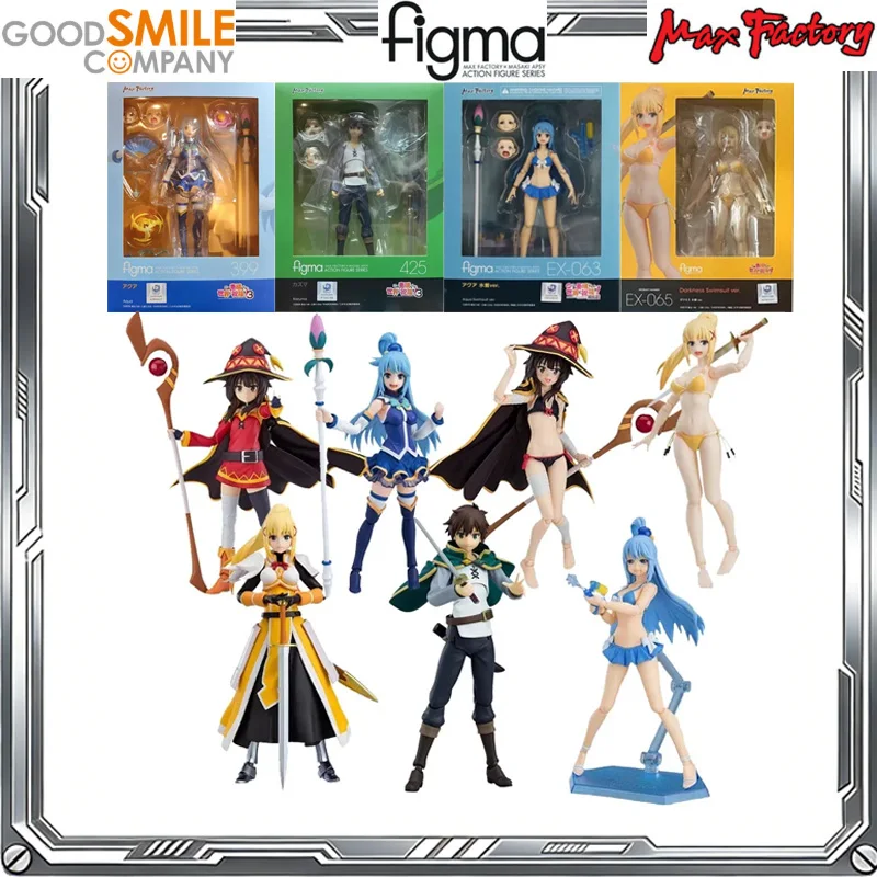 Good Smile Genuine figma Божья благословение на этот прекрасный мир! Аниме-фигурки Aqua Darkness Kazuma Megumin: игрушки и подарки
Good Smile Genuine figma Божья благословение на этот прекрасный мир! Аниме-фигурки Aqua Darkness Kazuma Megumin: игрушки и подарки