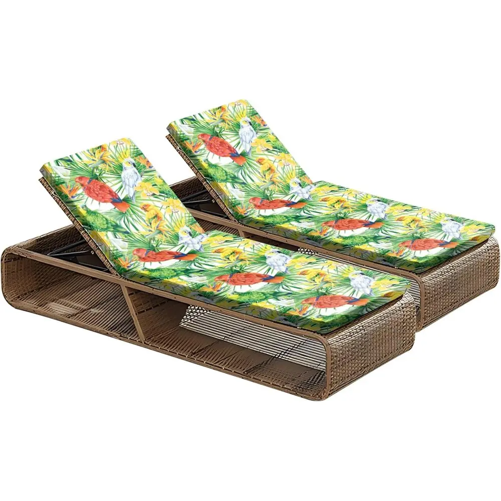 Pool Lounger Cover, Beach Chair Cover - 2 Pack - Easy-Clean Lounger Covers or Outdoor Pool and Beach Chairs(Tropical Parrot)
Pool Lounger Cover, Beach Chair Cover - 2 Pack - Easy-Clean Lounger Covers or Outdoor Pool and Beach Chairs(Tropical Parrot)