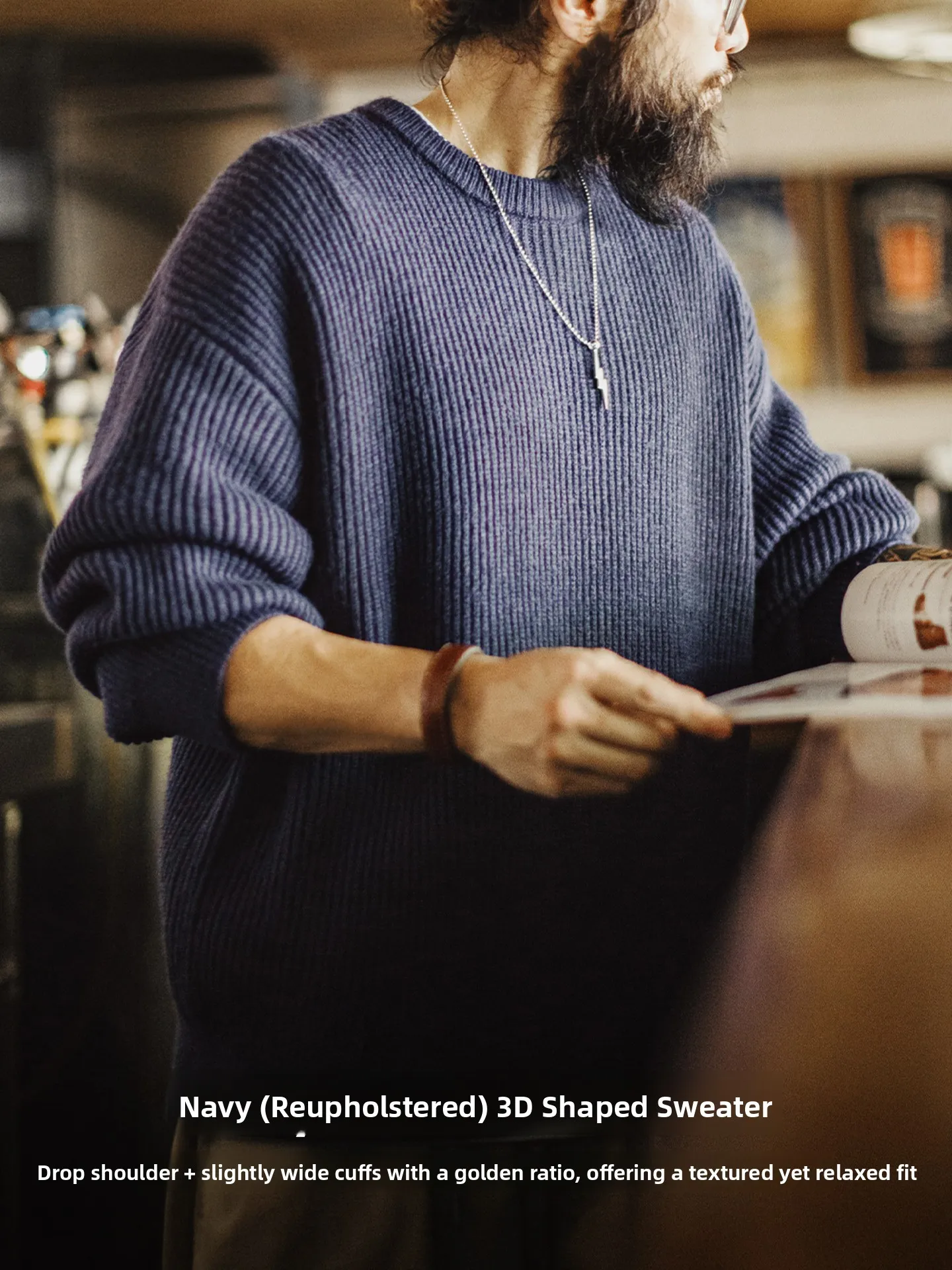 Мужской вязаный свитер Maden American Style с круглым вырезом, в полоску, свободного кроя, утепленный, с длинными рукавами, теплый топ для зимы
Мужской вязаный свитер Maden American Style с круглым вырезом, в полоску, свободного кроя, утепленный, с длинными рукавами, теплый топ для зимы