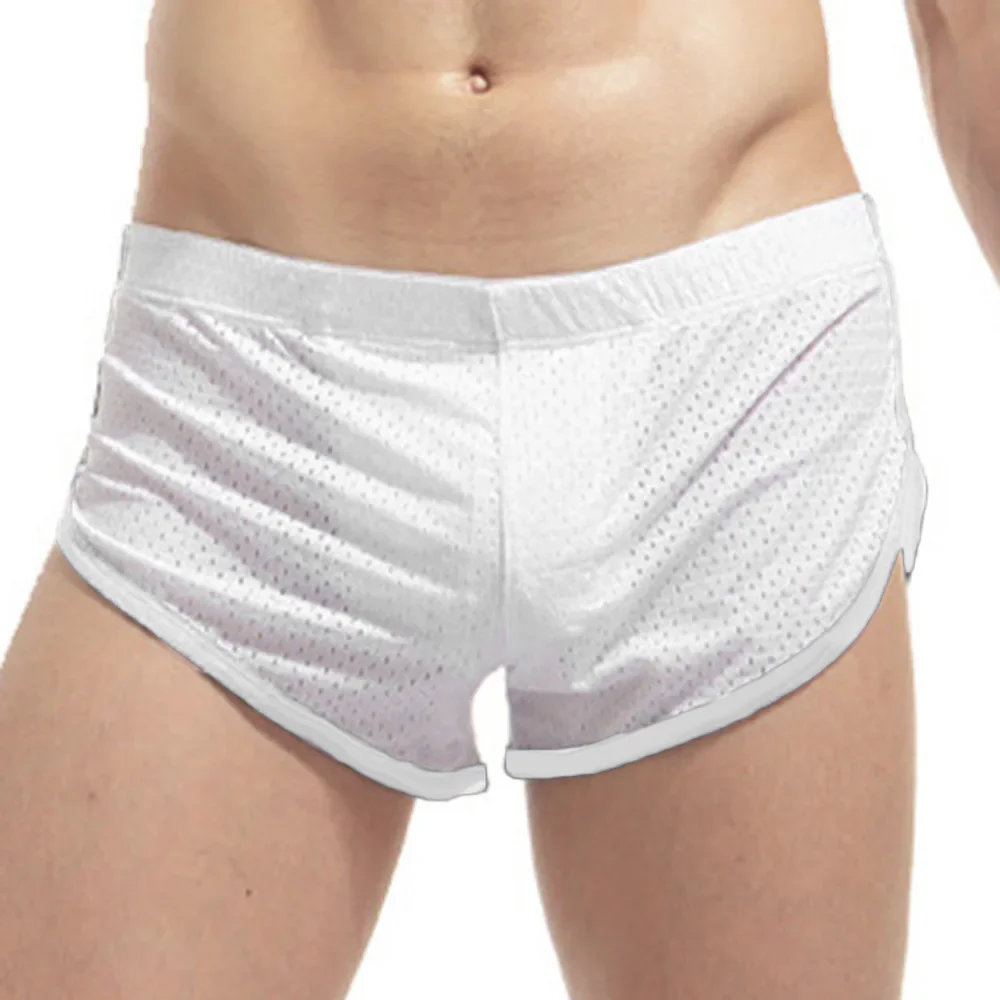 Men's Casual Boxer Briefs Arrow Pants Breathable Mesh Sports Shorts Pajamas Boxer Shorts Low Rise Underwear Ultra-Thin Panties
Men's Casual Boxer Briefs Arrow Pants Breathable Mesh Sports Shorts Pajamas Boxer Shorts Low Rise Underwear Ultra-Thin Panties