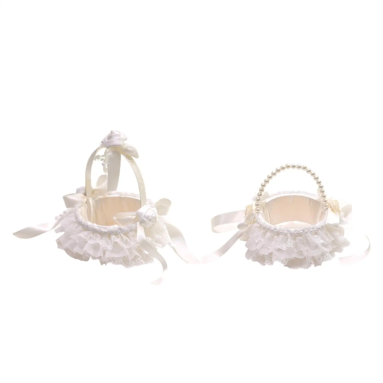 Wedding Flower Basket Bridal Accessory Fashion Wedding Flower Girl Basket for Festivals Holidays Celebrations Shops Backyard
Wedding Flower Basket Bridal Accessory Fashion Wedding Flower Girl Basket for Festivals Holidays Celebrations Shops Backyard