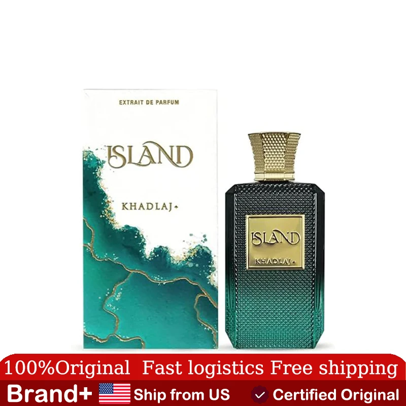 Khadlaj Island Extrait De Parfum Spray for Unisex 3.4 Ounce Long Lasting Fragrance Natural Perfume Cologne Persistence Pheromone
Khadlaj Island Extrait De Parfum Spray for Unisex 3.4 Ounce Long Lasting Fragrance Natural Perfume Cologne Persistence Pheromone