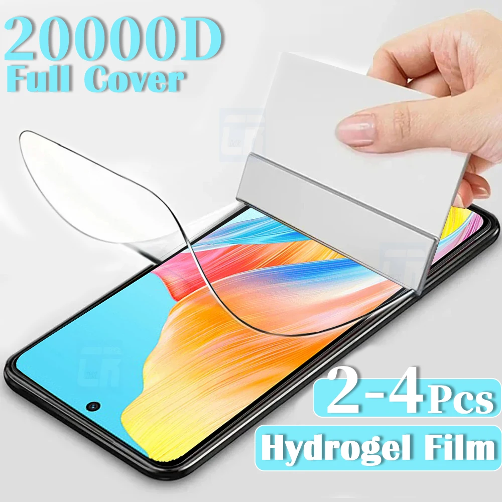 2-4Pcs Clear HD Hydrogel Film For Oppo A98 A78 A58 A38 A18 A79 A59 A60 A80 Screen Protector For Oppo Find X2 X3 X5 Lite A12 A11K
2-4Pcs Clear HD Hydrogel Film For Oppo A98 A78 A58 A38 A18 A79 A59 A60 A80 Screen Protector For Oppo Find X2 X3 X5 Lite A12 A11K