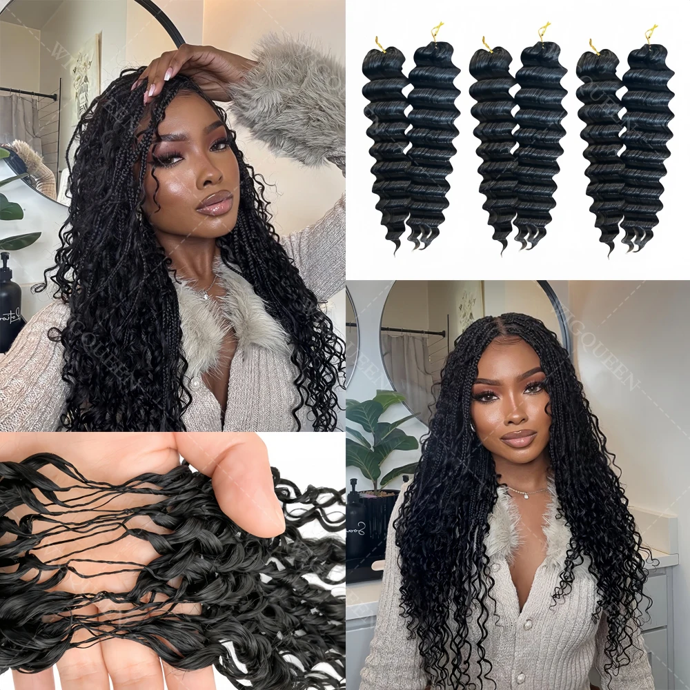 Наращивание волос крючком Deep Wave: Наборы волос Feather Line Water Wave для плетения крючком, безузловые пряди для богемных причесок
Наращивание волос крючком Deep Wave: Наборы волос Feather Line Water Wave для плетения крючком, безузловые пряди для богемных причесок