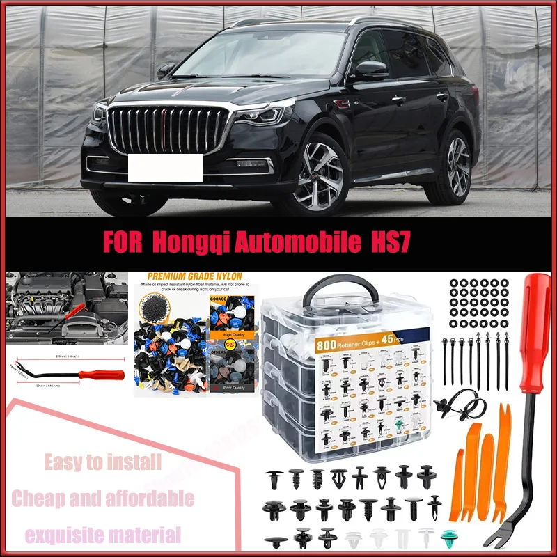 For Hongqi Automobile HS7 Honda Audi Car Plastic Retainer Clips Kit 800+45pcs Auto Fender Push Pin Car Fastener Clip Mixed Set
For Hongqi Automobile HS7 Honda Audi Car Plastic Retainer Clips Kit 800+45pcs Auto Fender Push Pin Car Fastener Clip Mixed Set