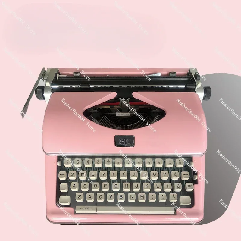 Applicable To The New Manufacture of Typewriters, Metal Machinery, Unplugged English Keyboard, Normal Use, Retro Literary Gifts
Applicable To The New Manufacture of Typewriters, Metal Machinery, Unplugged English Keyboard, Normal Use, Retro Literary Gifts