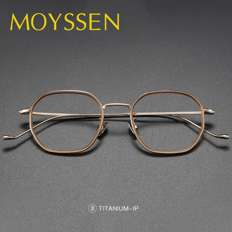 Japan Brand Designer Women Vintage Big Round Pure Titanium Frame Eyeglasses Man Polygon Retro Optical Myopia Lenses Glasses 8513
Japan Brand Designer Women Vintage Big Round Pure Titanium Frame Eyeglasses Man Polygon Retro Optical Myopia Lenses Glasses 8513
