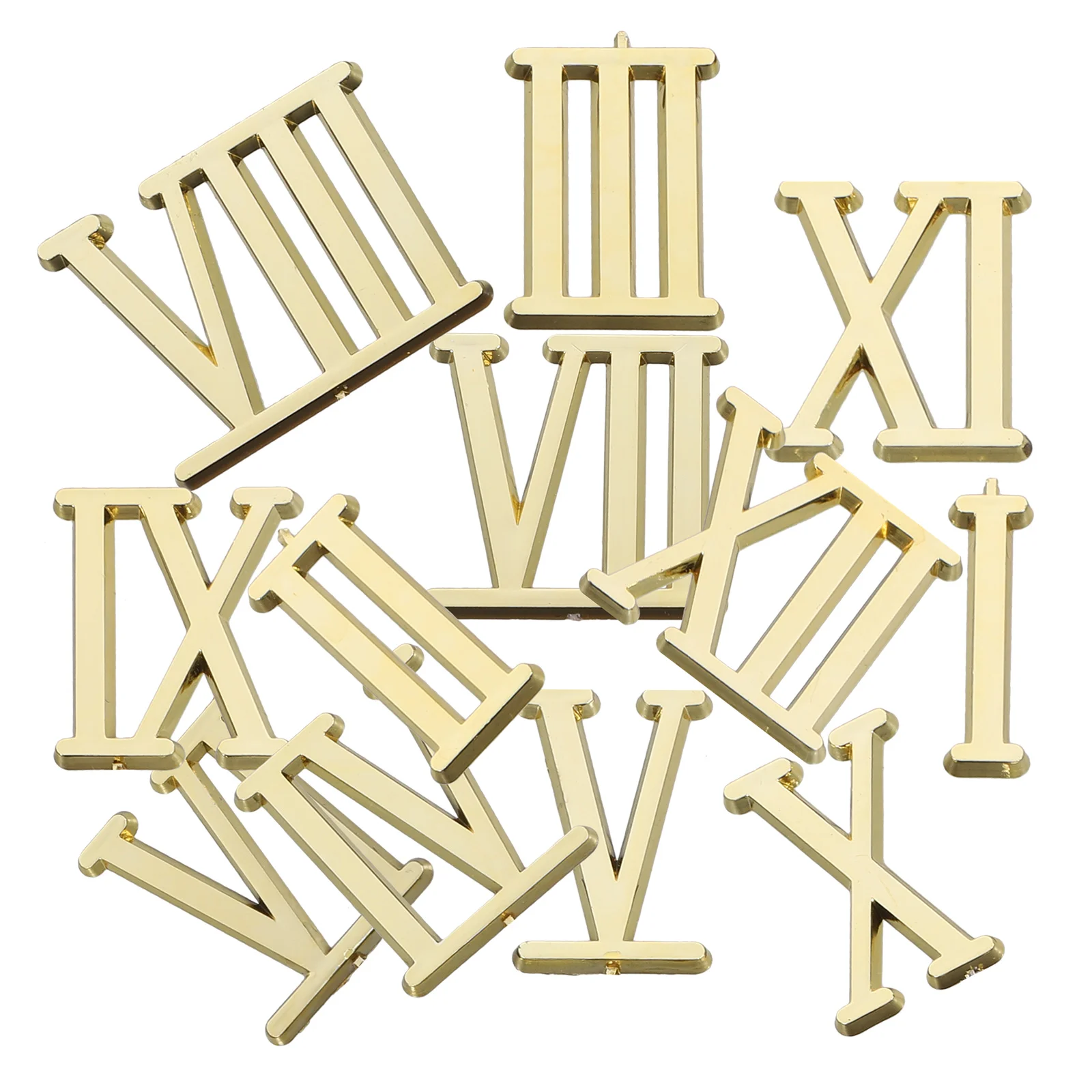 3CM Electroplated Numbers Kit for Wall Clock Crafting Set Easy Application Design Versatile Use Clock
3CM Electroplated Numbers Kit for Wall Clock Crafting Set Easy Application Design Versatile Use Clock