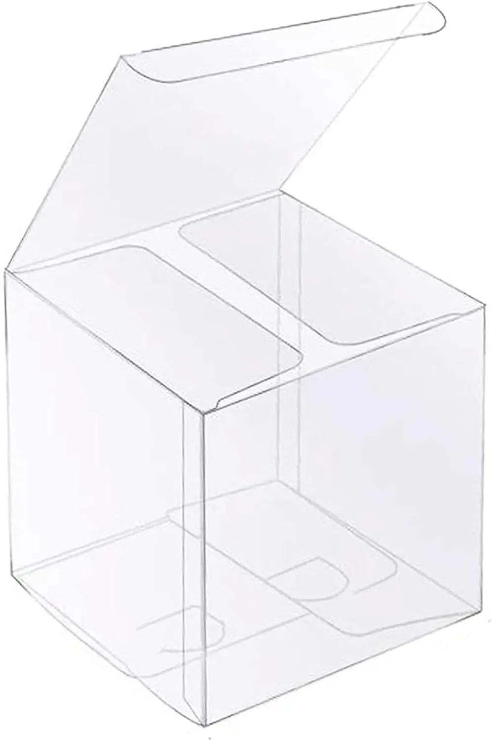 30 Clear Favor Boxes 4x4x4 Inch Plastic Gift Boxes for Wedding Birthday Party Treat Containers
30 Clear Favor Boxes 4x4x4 Inch Plastic Gift Boxes for Wedding Birthday Party Treat Containers