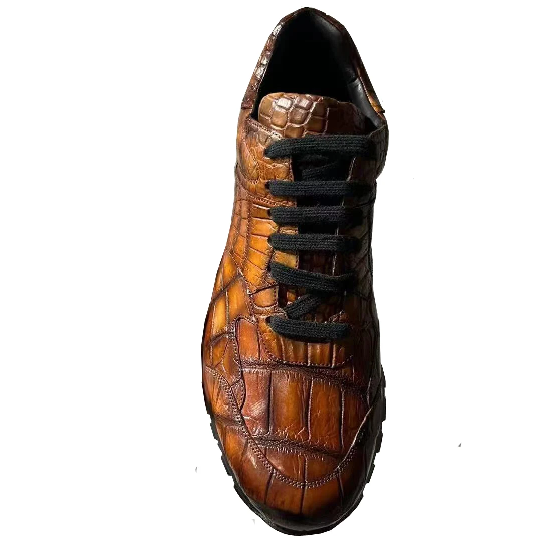 Новые мужские повседневные туфли из крокодиловой кожи Yinshang, мужская обувь на резиновой подошве, спортивная повседневная мужская обувь для бега и путешествий, противоскользящая.
Новые мужские повседневные туфли из крокодиловой кожи Yinshang, мужская обувь на резиновой подошве, спортивная повседневная мужская обувь для бега и путешествий, противоскользящая.