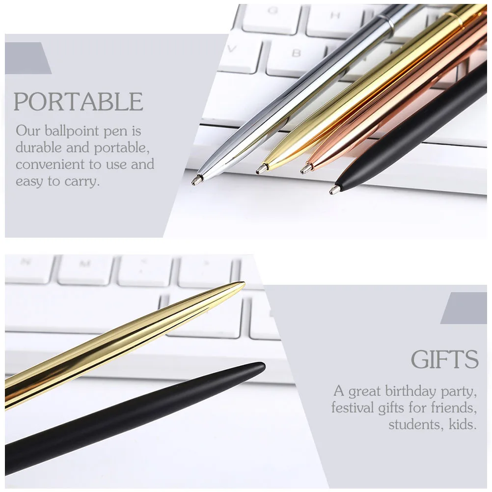 8Pcs Metal Ballpoint Pens Nordic Style Exquisite Office Sign Pens Smooth Writing Portable Students Stationery Multifunctional
8Pcs Metal Ballpoint Pens Nordic Style Exquisite Office Sign Pens Smooth Writing Portable Students Stationery Multifunctional