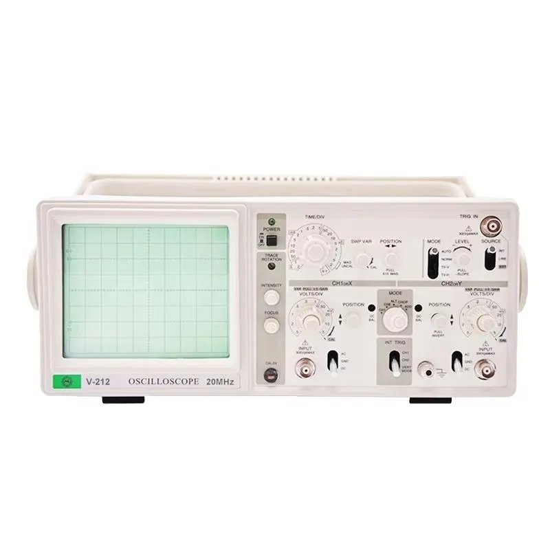 20MHz DC 2 Channel and 2 Tracing Analog Oscilloscope for Student and Lab Use 
20MHz DC 2 Channel and 2 Tracing Analog Oscilloscope for Student and Lab Use