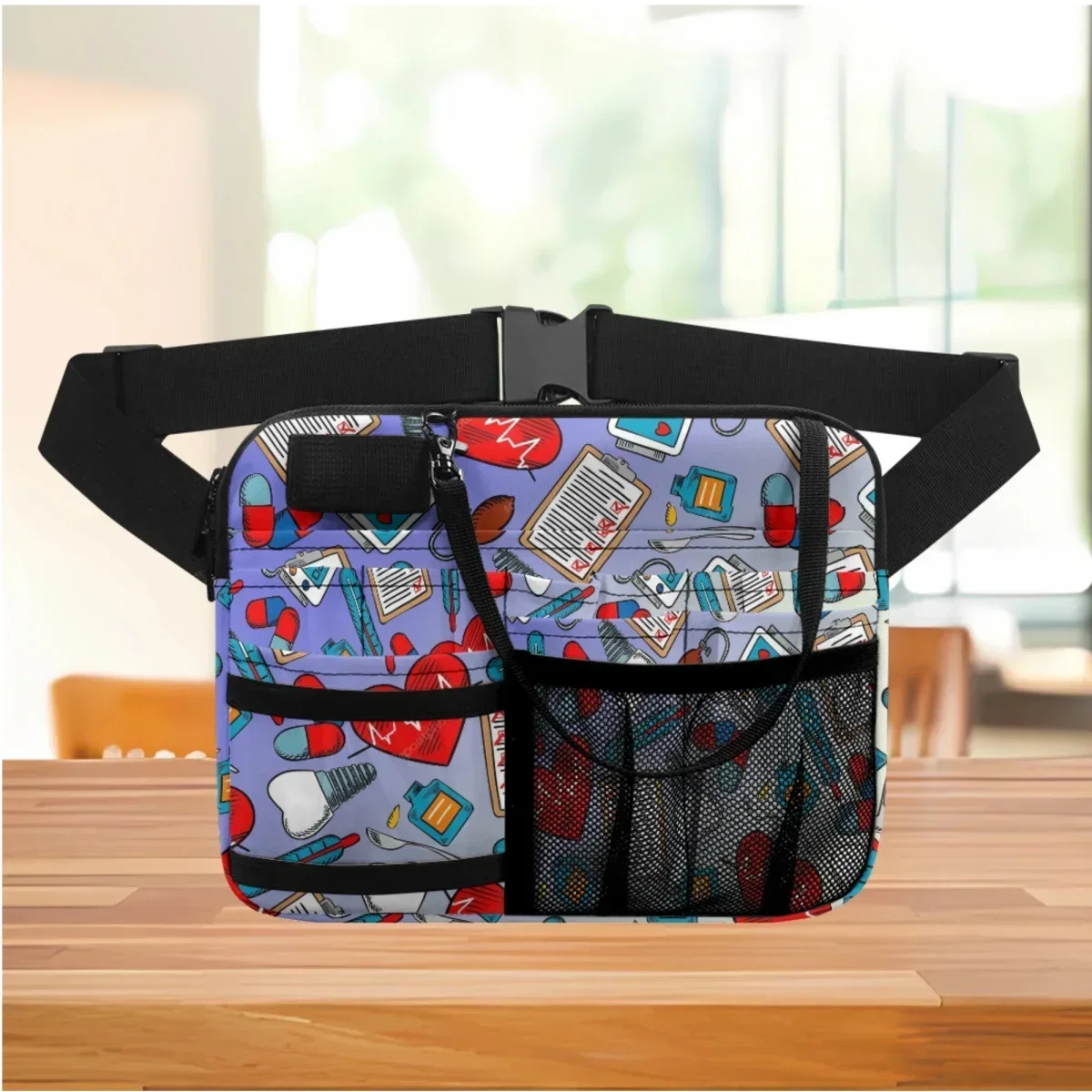 Gradient Doctor Medical Equipment Print Women Waist Bag Organizer Belt Nursing Fanny Pack for Accessories Tool Bag Nurse Gift
Gradient Doctor Medical Equipment Print Women Waist Bag Organizer Belt Nursing Fanny Pack for Accessories Tool Bag Nurse Gift