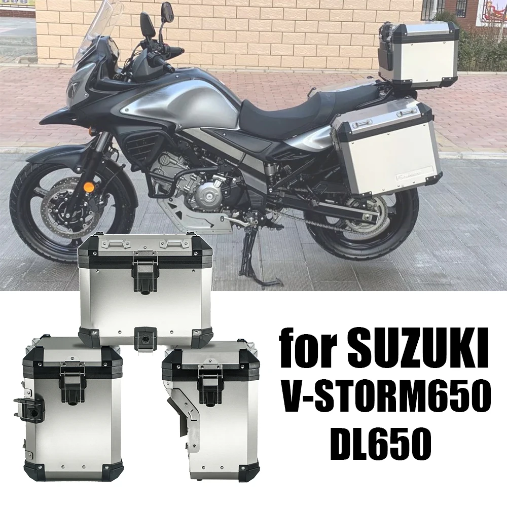 Motorcycle Aluminum Pannier Saddlebag For Suzuki DL650 V-Strom vstorm 650 2017-2022 Top Box Side Luggage Rear Case Rack Bracket
Motorcycle Aluminum Pannier Saddlebag For Suzuki DL650 V-Strom vstorm 650 2017-2022 Top Box Side Luggage Rear Case Rack Bracket