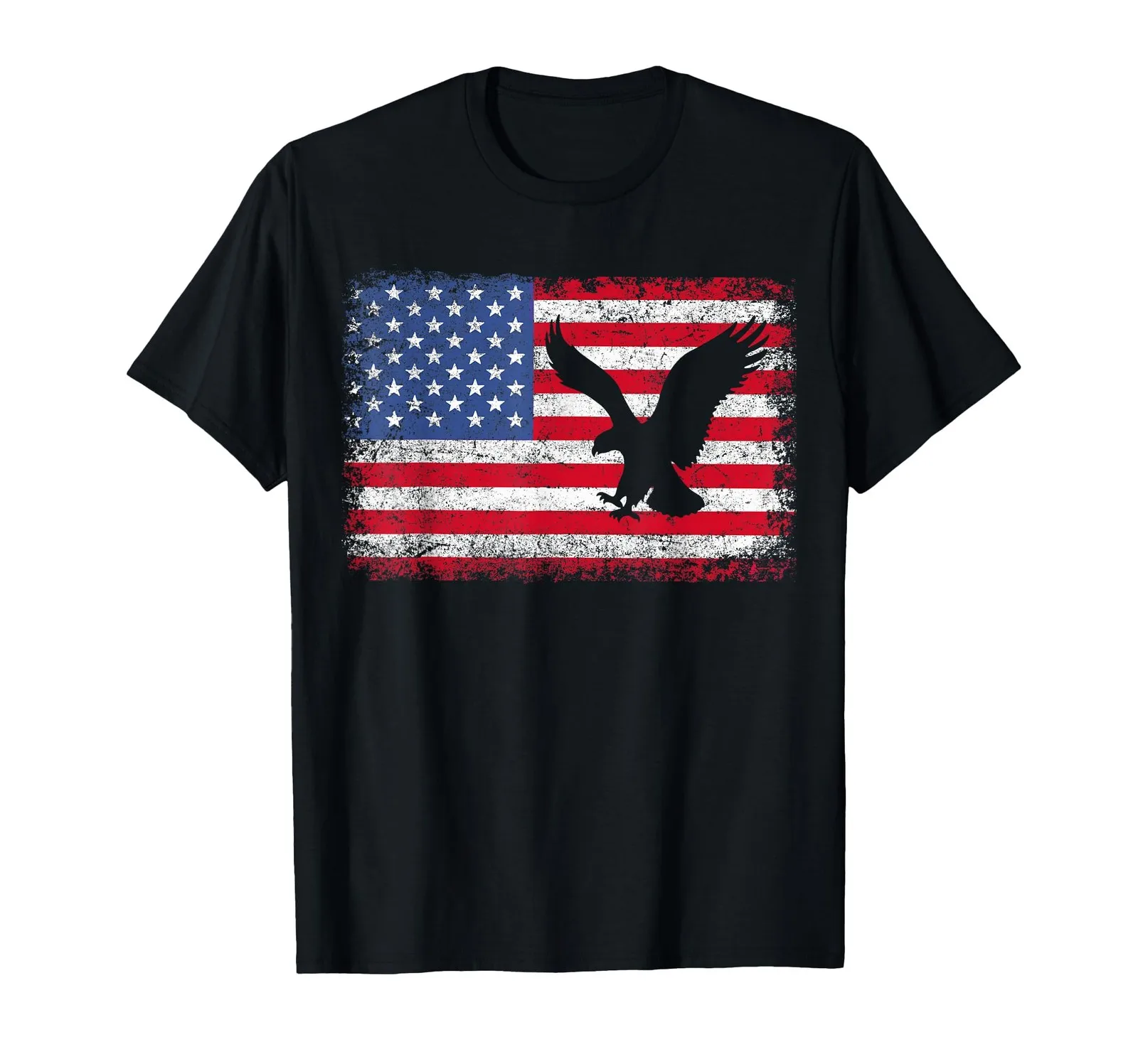 American Eagle Flag Design Cotton Tee Shirt
American Eagle Flag Design Cotton Tee Shirt