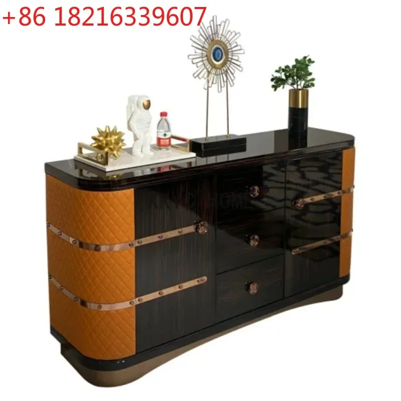 TAO Italian-Style Light Luxury Sideboard Cabinet Large and Small Apartment Type Suite Locker Villa High-End Curio Cabinet
TAO Italian-Style Light Luxury Sideboard Cabinet Large and Small Apartment Type Suite Locker Villa High-End Curio Cabinet