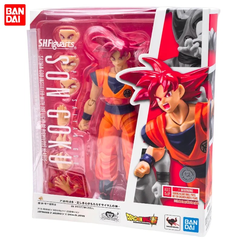Коллекционная фигурка Bandai SHF Dragon Ball Super Saiyan God Son Goku Red Hair, подвижная, в наличии, отличный подарок
Коллекционная фигурка Bandai SHF Dragon Ball Super Saiyan God Son Goku Red Hair, подвижная, в наличии, отличный подарок