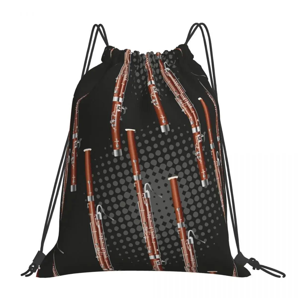 Bassoon On Black Gray Backpacks Fashion Portable Drawstring Bags Drawstring Bundle Pocket Sports Bag BookBag For Travel School
Bassoon On Black Gray Backpacks Fashion Portable Drawstring Bags Drawstring Bundle Pocket Sports Bag BookBag For Travel School