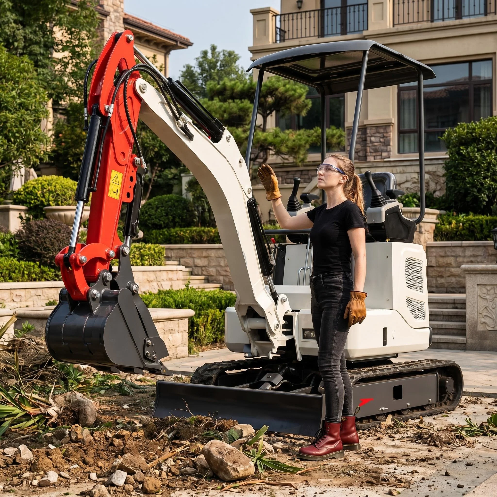 Customized Crawler Excavator EPA Engine 45 Degree Crawling 2 Tons of Working Weight Hydraulic Household Mini Excavator
Customized Crawler Excavator EPA Engine 45 Degree Crawling 2 Tons of Working Weight Hydraulic Household Mini Excavator