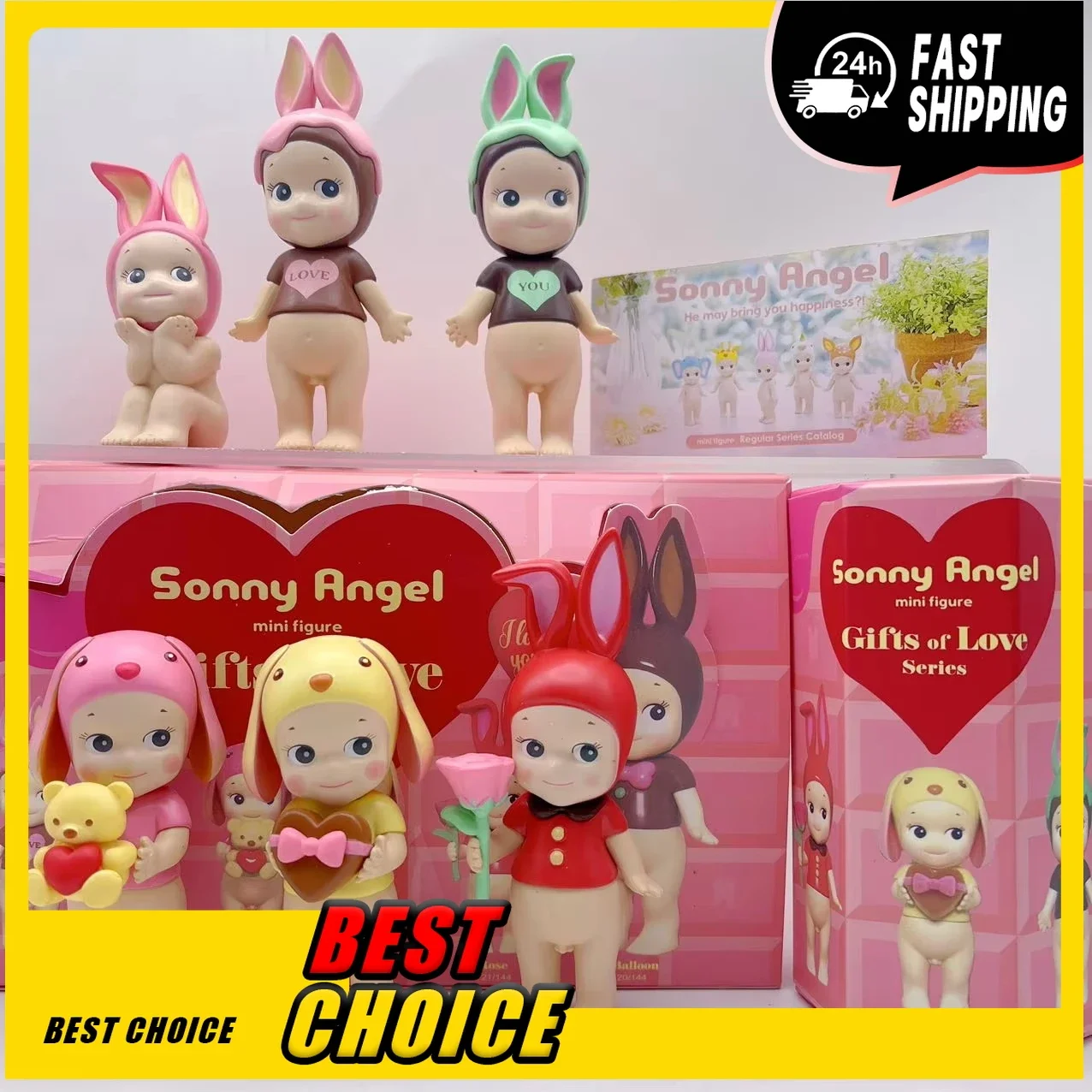 6Pcs Sonny Angel Gifts Of Love Series Collection Doll Cute Figure Toy Birthday Gift For Girls Kids Home Decoration Kawaii
6Pcs Sonny Angel Gifts Of Love Series Collection Doll Cute Figure Toy Birthday Gift For Girls Kids Home Decoration Kawaii