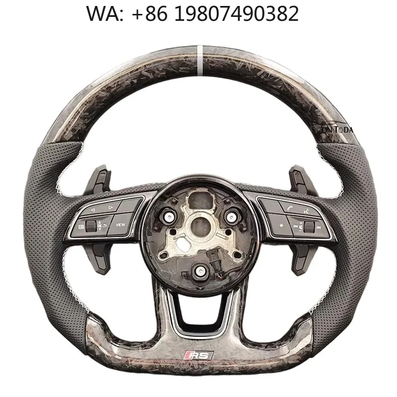 RS Style Forged Carbon Volant Steering Wheel, Premium Leather Mod Parts Fits A3 A4 A5 A6 A7 C6 C7 C8 S5 S6 B7 B8 B9 RS3 RS5 RS6
RS Style Forged Carbon Volant Steering Wheel, Premium Leather Mod Parts Fits A3 A4 A5 A6 A7 C6 C7 C8 S5 S6 B7 B8 B9 RS3 RS5 RS6