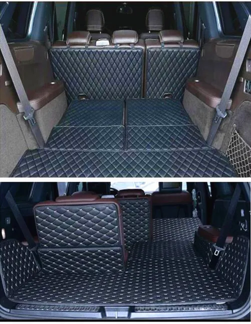 Full set car trunk mats for Mercedes Benz GL 350 X166 2015-2013 7 seats waterproof cargo liner boot carpets cover for GL350 2014
Full set car trunk mats for Mercedes Benz GL 350 X166 2015-2013 7 seats waterproof cargo liner boot carpets cover for GL350 2014