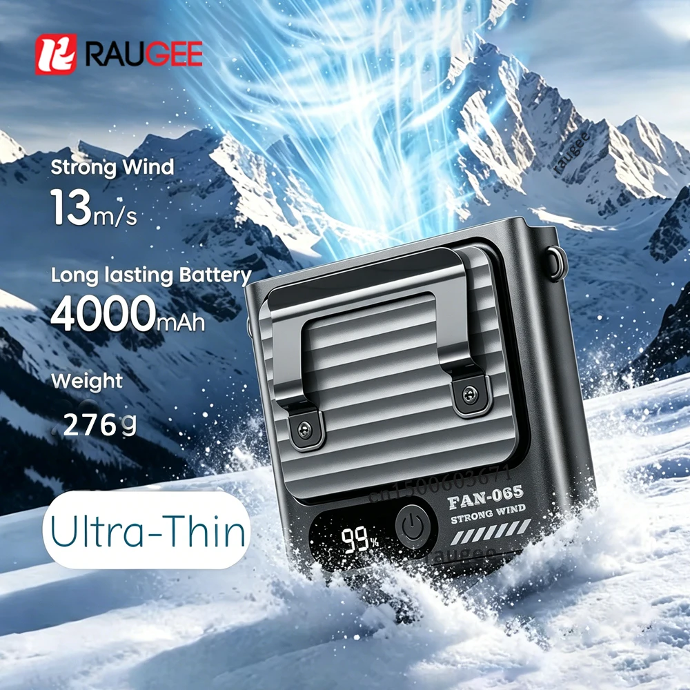 4000mAh Waist Fan Portable Clip Fan USB Rechargable Hanging Neck Fan Desk Fan With LED Display Outdoor Travel Air Cooling Fan
4000mAh Waist Fan Portable Clip Fan USB Rechargable Hanging Neck Fan Desk Fan With LED Display Outdoor Travel Air Cooling Fan