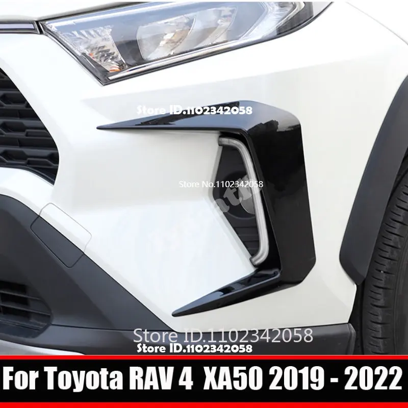 For Toyota RAV4 RAV 4 XA50 2019-2022 ABS black Fog Light Lamp Protector Bumper Cover Front Foglight Eyebrow Eyelids Cover Trim
For Toyota RAV4 RAV 4 XA50 2019-2022 ABS black Fog Light Lamp Protector Bumper Cover Front Foglight Eyebrow Eyelids Cover Trim