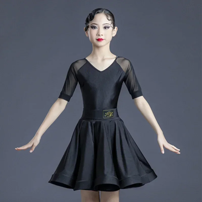 Girls Professional Latin dancing dress Kids Ballroom Salsa Dance wear clothing Children's Competitions Latin Stage wear clothes
Girls Professional Latin dancing dress Kids Ballroom Salsa Dance wear clothing Children's Competitions Latin Stage wear clothes