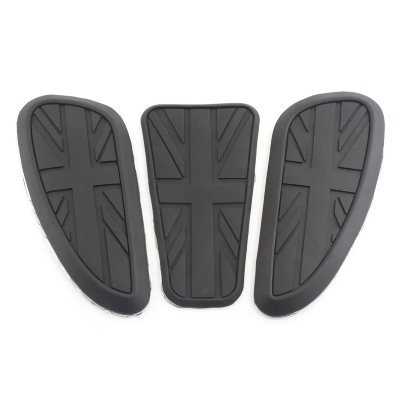 For Triumph Retro Motorcycle Cafe Racer Gas Fuel Tank Protector Sheath Knee Tank Pad Grip Decal For T120 T100 Black 3Pcs
For Triumph Retro Motorcycle Cafe Racer Gas Fuel Tank Protector Sheath Knee Tank Pad Grip Decal For T120 T100 Black 3Pcs