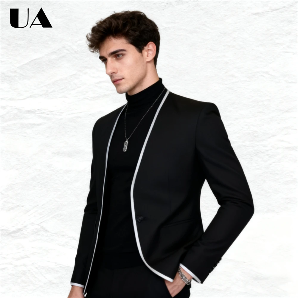 Black White Casual Smart Suit Jacket for Men, One Button Suit Blazer XXS-7XL Plus Size Man Suit Jacket Daily Suit 80+ Colors
Black White Casual Smart Suit Jacket for Men, One Button Suit Blazer XXS-7XL Plus Size Man Suit Jacket Daily Suit 80+ Colors