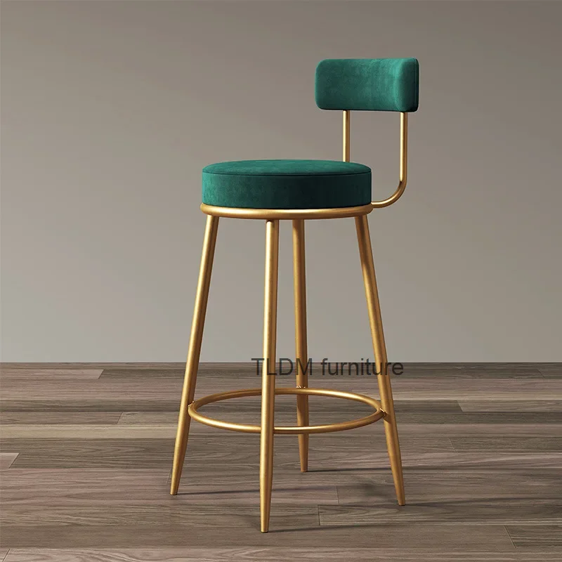Modern design bar chairs, luxurious balcony hairdressers ergonomically designed makeup chairs, bedroom chairs with back, De bar
Modern design bar chairs, luxurious balcony hairdressers ergonomically designed makeup chairs, bedroom chairs with back, De bar