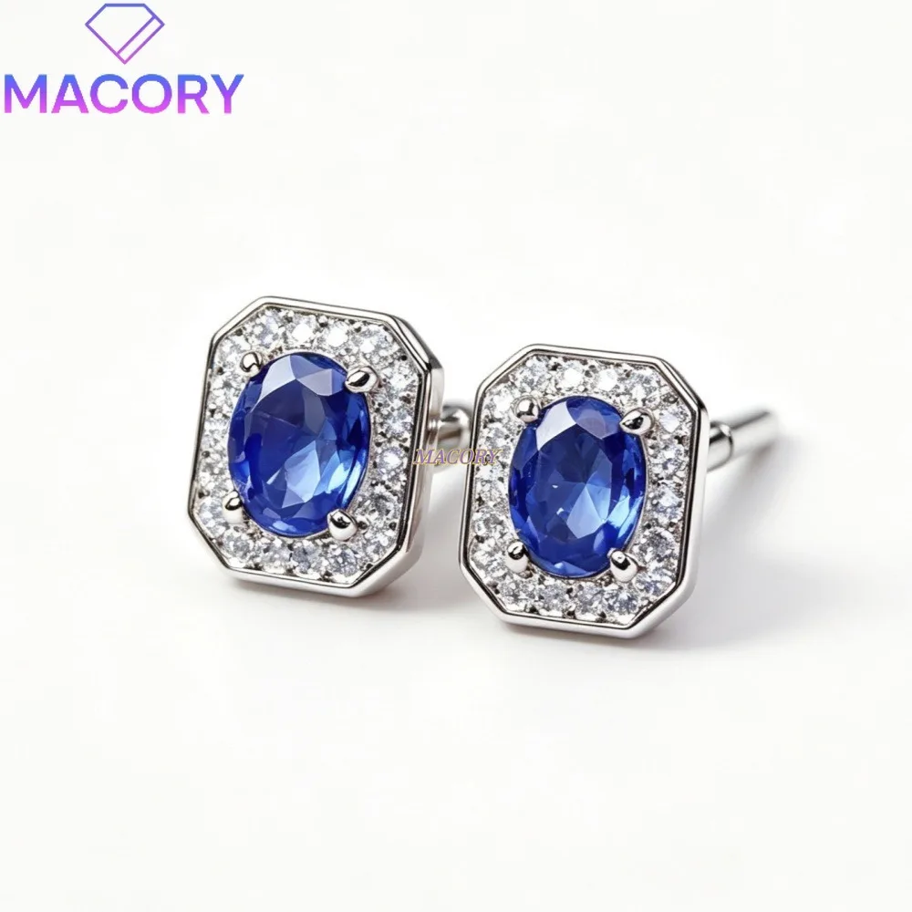 Fashionable Retro Sapphire Stud Earrings 925 Sterling Silver-Elegant Must-Have for Women Daily Sparkle and Charm Popular Trend
Fashionable Retro Sapphire Stud Earrings 925 Sterling Silver-Elegant Must-Have for Women Daily Sparkle and Charm Popular Trend