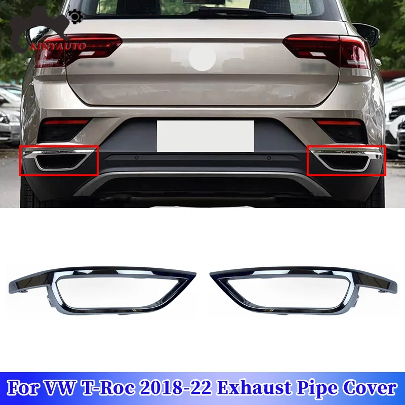 For Volkswagen VW T-Roc 2018-22 Rear Bumper Muffler Trim Cover Cylinder Exhaust Pipe Frame Rear Exhaust End Car Accessories
For Volkswagen VW T-Roc 2018-22 Rear Bumper Muffler Trim Cover Cylinder Exhaust Pipe Frame Rear Exhaust End Car Accessories
