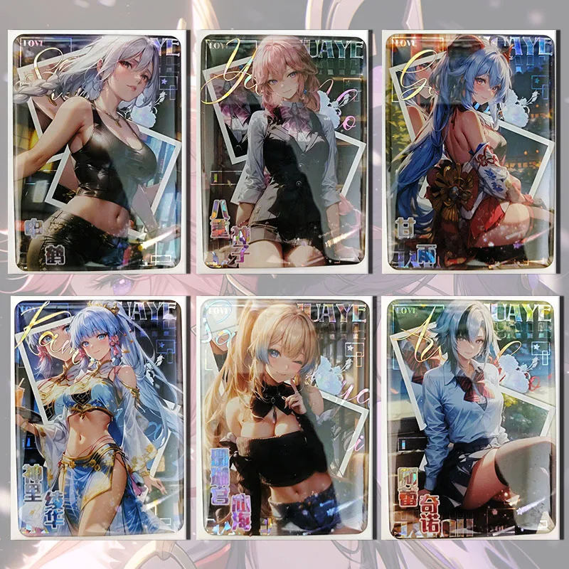 Goddess Story Flowers and leaves meet Crystal epoxy card Ganyu Yae Miko Kamisato Ayaka Toy collection Birthday Christmas gift
Goddess Story Flowers and leaves meet Crystal epoxy card Ganyu Yae Miko Kamisato Ayaka Toy collection Birthday Christmas gift