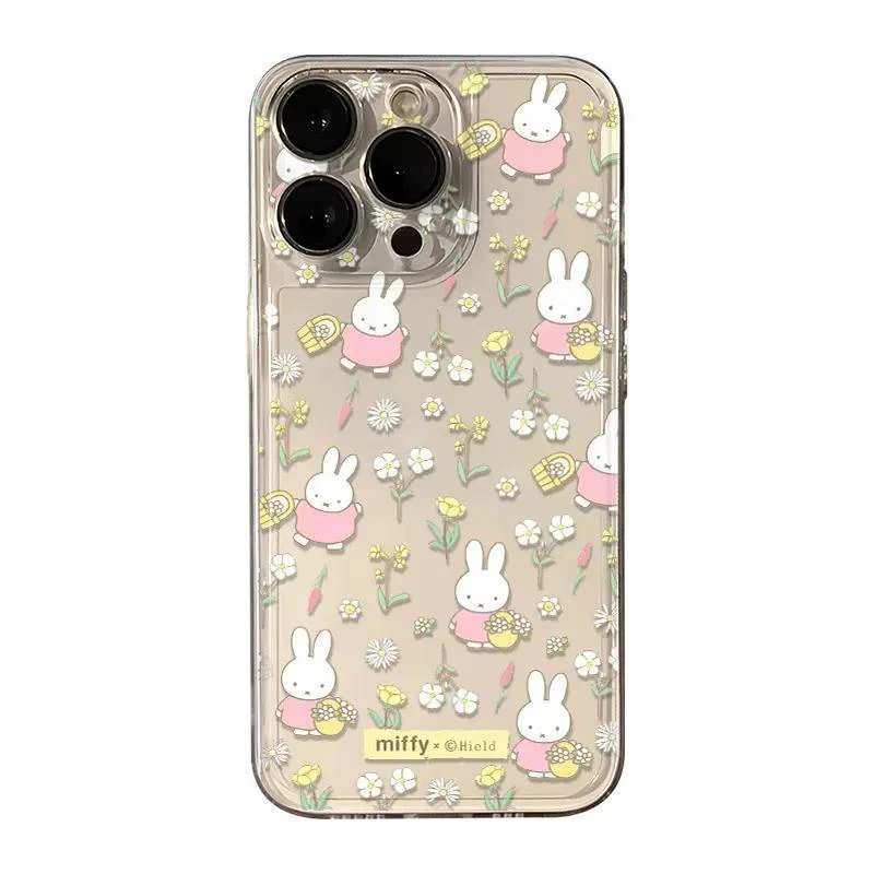 Kawaii Miffy Phone Shell Suitable for Iphone 17 16 15 14 Cartoon Little Daisy Transparent Anti Drop Phone Case Anime Accessories
Kawaii Miffy Phone Shell Suitable for Iphone 17 16 15 14 Cartoon Little Daisy Transparent Anti Drop Phone Case Anime Accessories