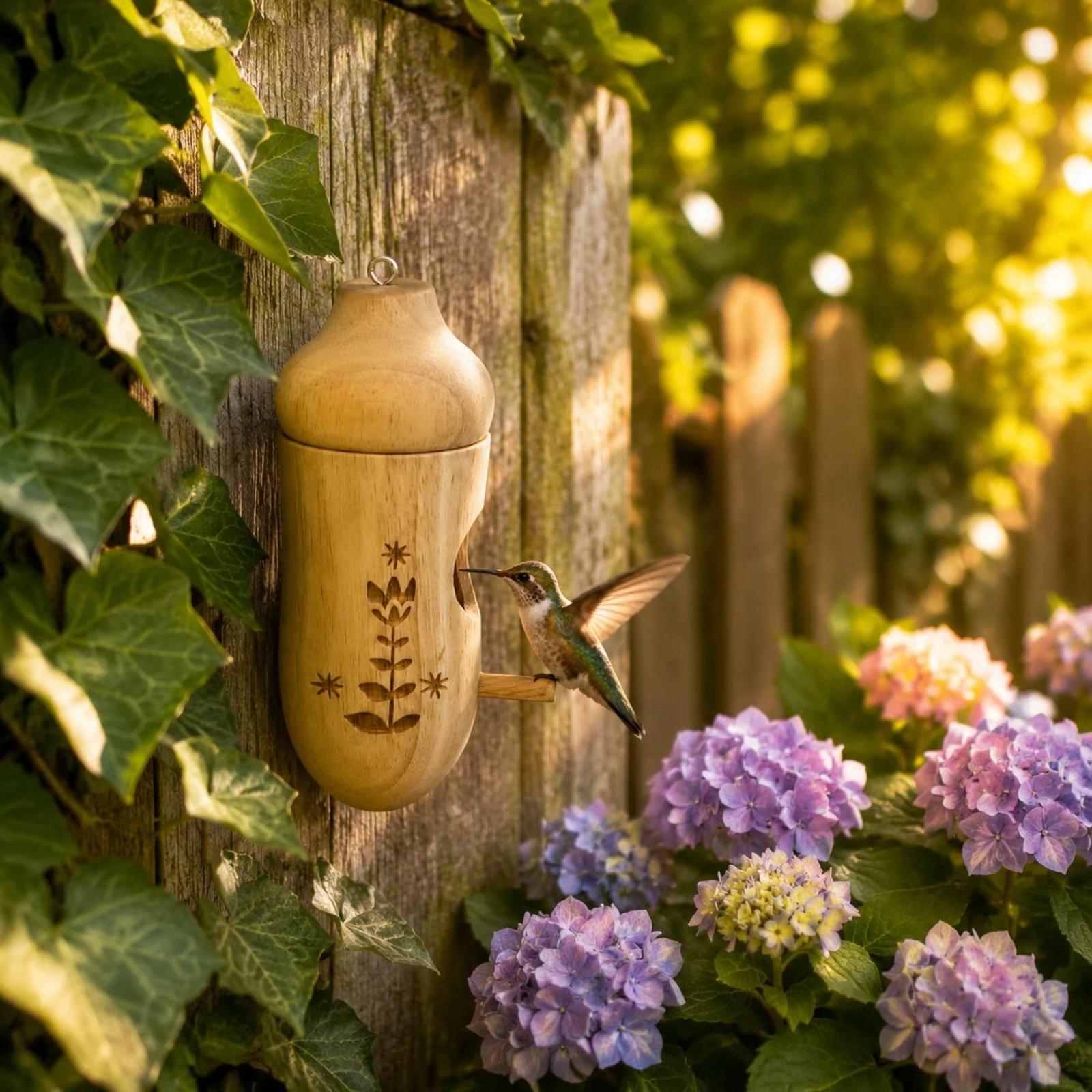 Wooden Hummingbird House Outdoor Hummingbird House Hanging Birdhouse Compact Wooden Birdhouse Easy to Hang
Wooden Hummingbird House Outdoor Hummingbird House Hanging Birdhouse Compact Wooden Birdhouse Easy to Hang