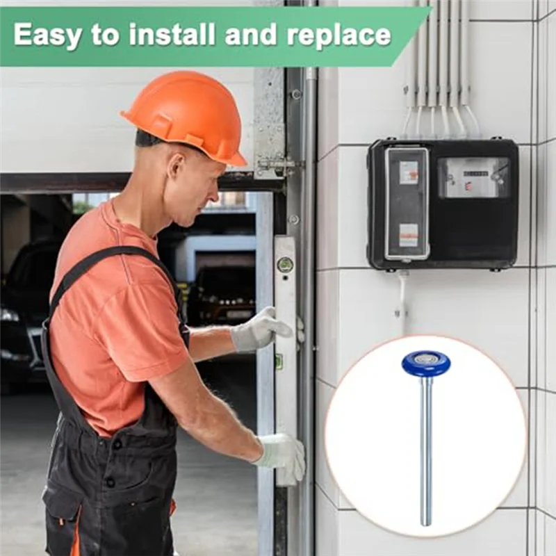 ABUN-6Pcs Nylon Garage Door Rollers, 1.8In/46Mm Quiet Garage Door Wheels, High Load 6200Zz 8 Balls Sealed Precision Bearing
ABUN-6Pcs Nylon Garage Door Rollers, 1.8In/46Mm Quiet Garage Door Wheels, High Load 6200Zz 8 Balls Sealed Precision Bearing