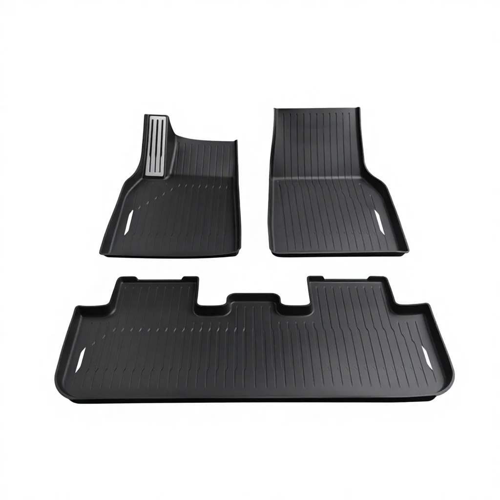 For Stunning Starlight Double Layer TPE 5MM Thick Full Set Car Floor Mats for New Model Y New Model 3
For Stunning Starlight Double Layer TPE 5MM Thick Full Set Car Floor Mats for New Model Y New Model 3