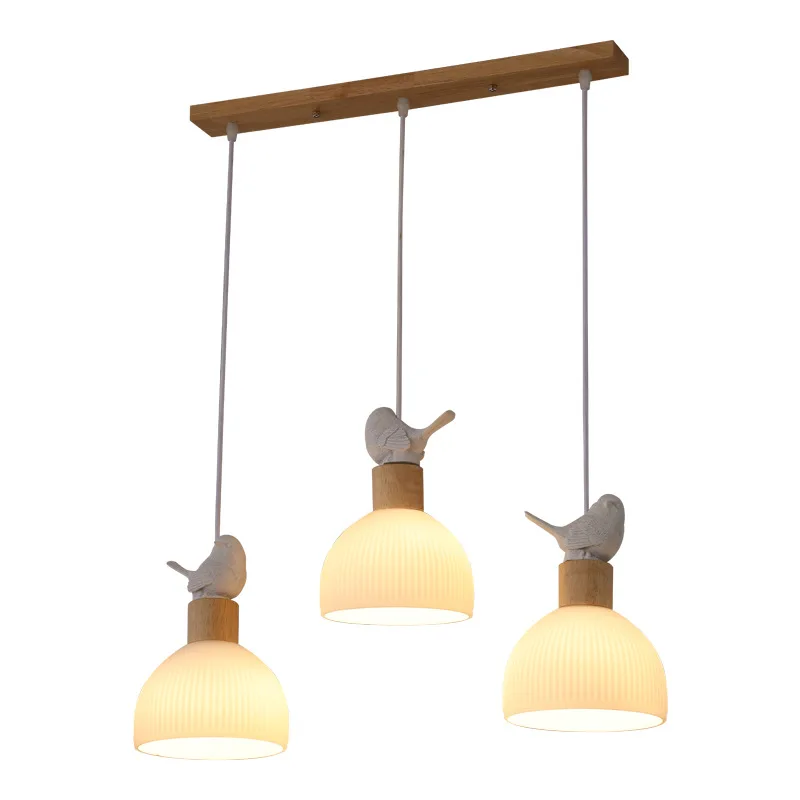 Japanese-style log wind bird restaurant chandelier creative and simple solid wood bar counter corridor aisle bay window
Japanese-style log wind bird restaurant chandelier creative and simple solid wood bar counter corridor aisle bay window