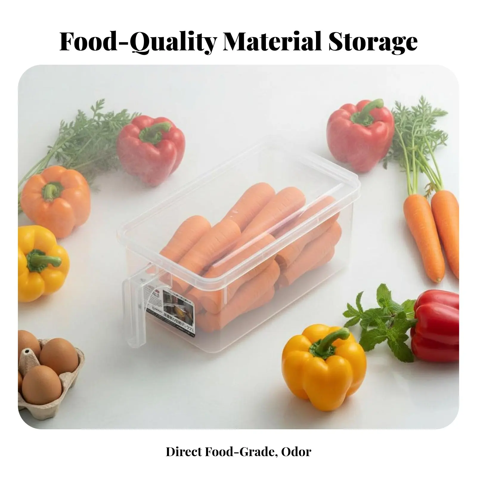 Stackable Produce Crisper crispKeeping Produce Container with Drain Tray Transparent Container at No Cost for Home Cooks
Stackable Produce Crisper crispKeeping Produce Container with Drain Tray Transparent Container at No Cost for Home Cooks