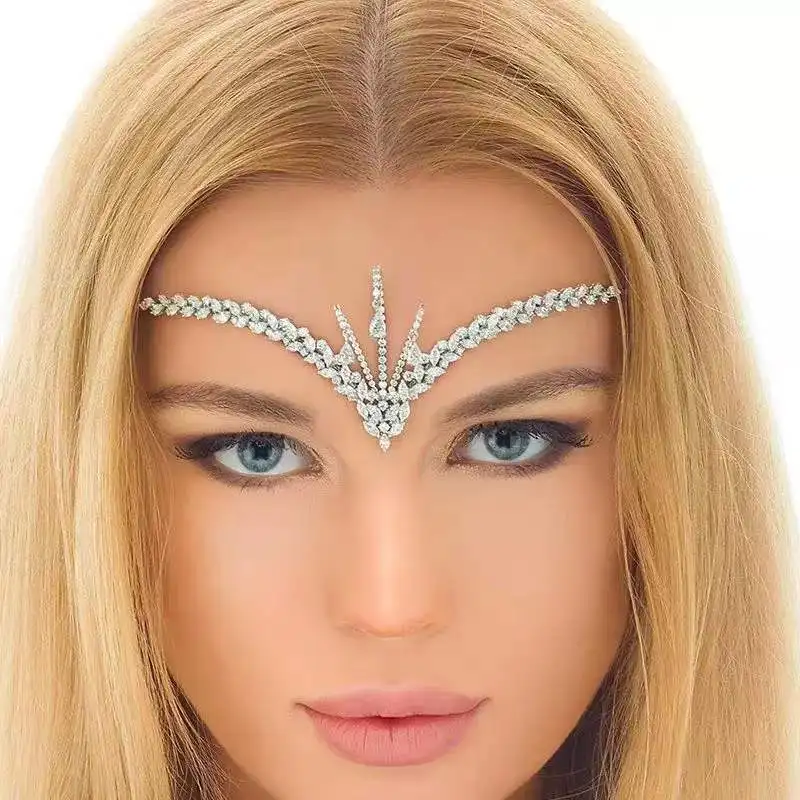 New temperament eyebrow pendant headgear Bohemian feng shui drop forehead chain accessories Hair chain
New temperament eyebrow pendant headgear Bohemian feng shui drop forehead chain accessories Hair chain