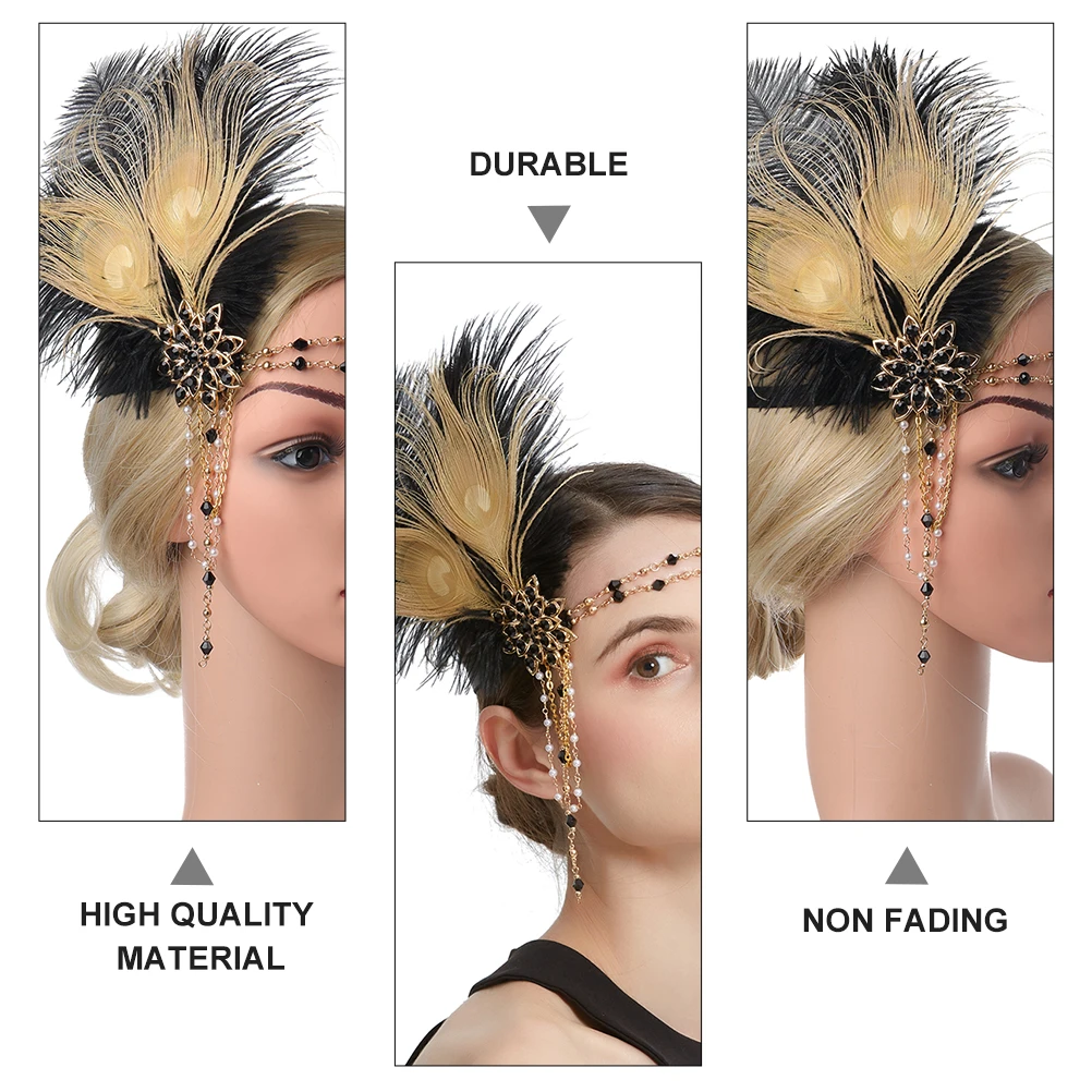Retro Accessories Tassel Headband Party Hairband Hair Accessory Prom Decor Hair Accessory Chic Design
Retro Accessories Tassel Headband Party Hairband Hair Accessory Prom Decor Hair Accessory Chic Design