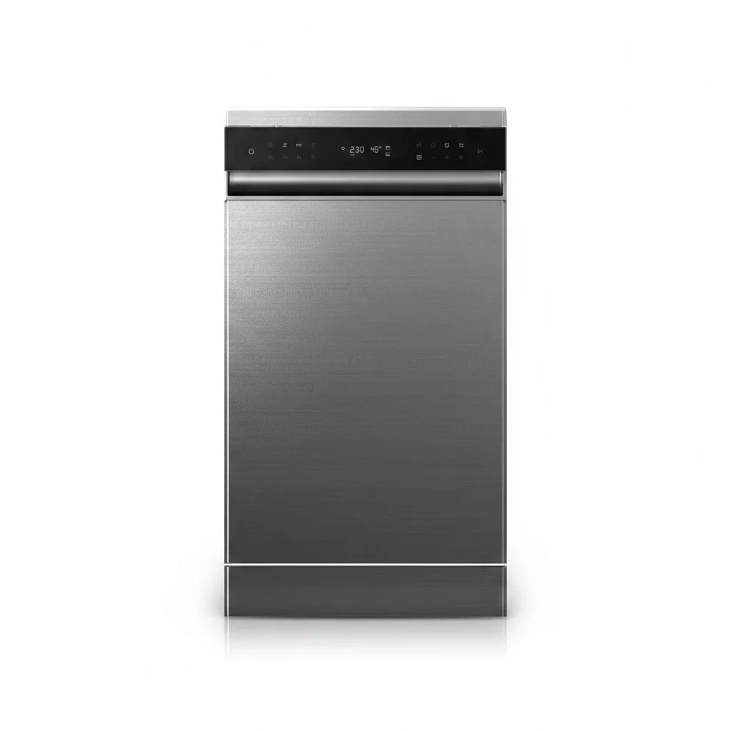 45cm Stainless Steel Dishwasher, Freestanding Eco Household Dishwashing Machine, Auto Hygiene 90 Min, Low Noise
45cm Stainless Steel Dishwasher, Freestanding Eco Household Dishwashing Machine, Auto Hygiene 90 Min, Low Noise
